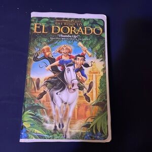 The Road to El Dorado VHS tape